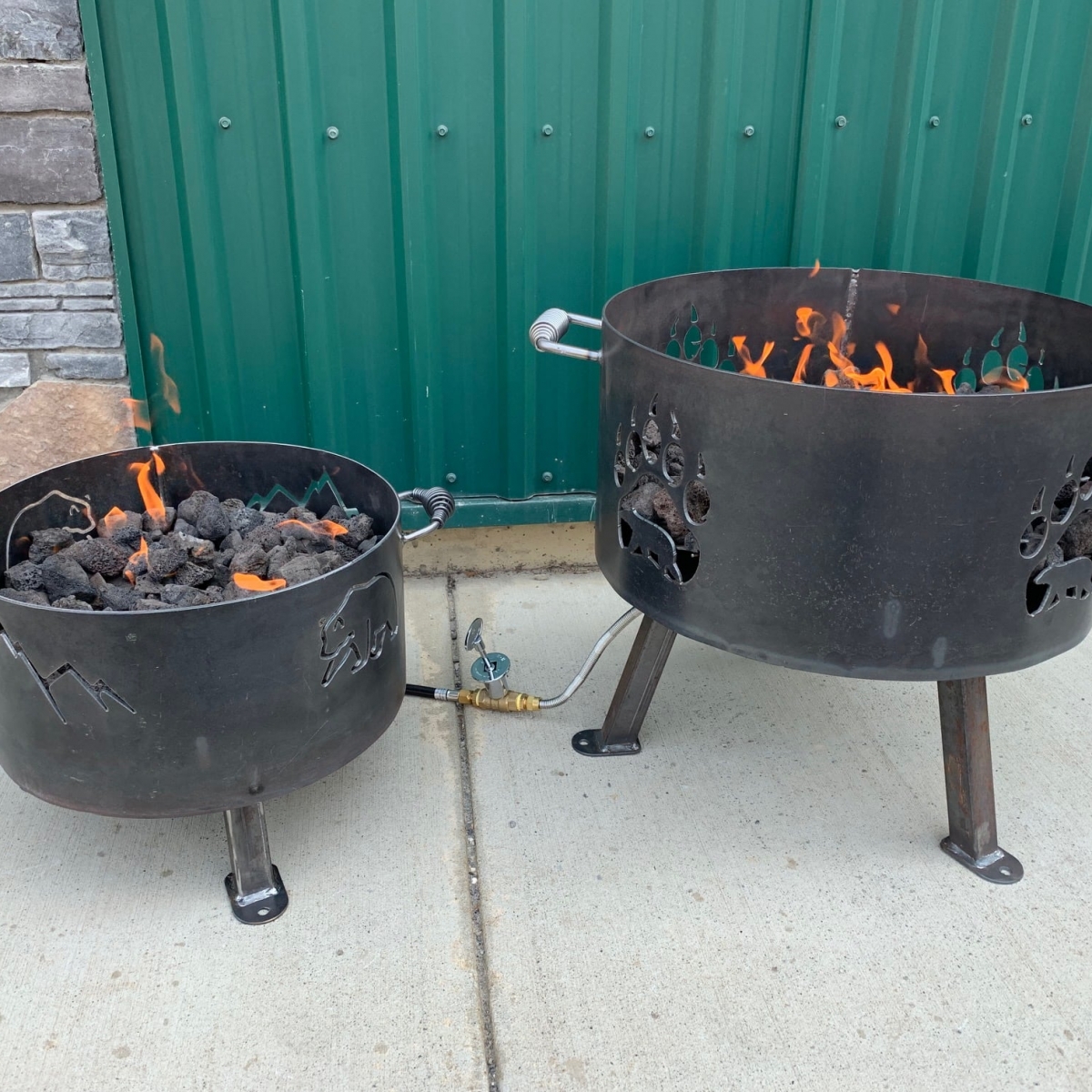 Wood Burning and Propane Fire Rings - TXN Installations Invermere